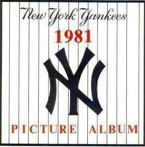 PA 1981 New York Yankees